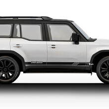 Kit de décalcomanies vinyle bandes latérales de porte style vintage pour Toyota Land Cruiser 2024_3