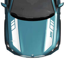 Autocollants de bandes décoratives personnalisées pour capot BMW X5 G05 2