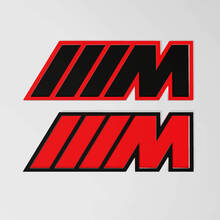 Badge BMW M 3D – Emblème de badges d’aile personnalisé pour les modèles BMW
 3