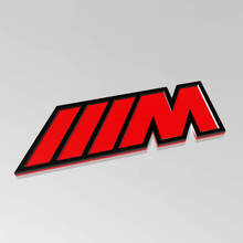 Badge BMW M 3D – Emblème de badges d’aile personnalisé pour les modèles BMW
 4