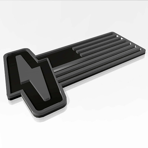 Insigne 3D du drapeau américain Ford 150 Lightning – Emblème de badges d'aile personnalisé pour Ford 150 Lightning
