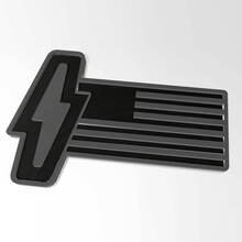 Insigne 3D du drapeau américain Ford 150 Lightning – Emblème de badges d'aile personnalisé pour Ford 150 Lightning
 3