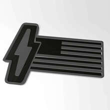 Insigne 3D du drapeau américain Musclecar 150 Lightning – Emblème de badges d'aile personnalisé pour Musclecar 150 Lightning
 3