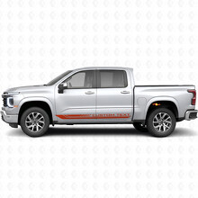 Bandes Vinyle Cadre de Porte & Bas de Caisse Personnalisées pour Chevrolet Silverado 1500 Nouvelle Génération 2027_4