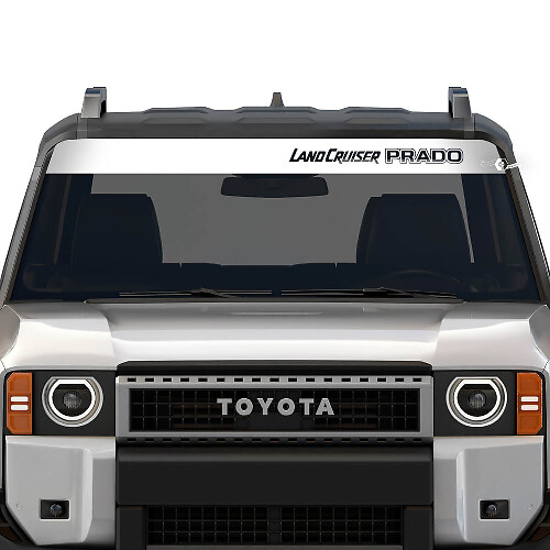 Autocollant Vinyle Pare-brise Land Cruiser Prado pour Toyota Land Cruiser 2024