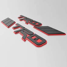 Badge 3D TRD Sasquatch Bigfoot – Emblème de badges d'aile personnalisé pour Toyota TRD
 3