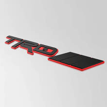 Badge d'aile TRD Sasquatch Bigfoot 3D pour Toyota_4
