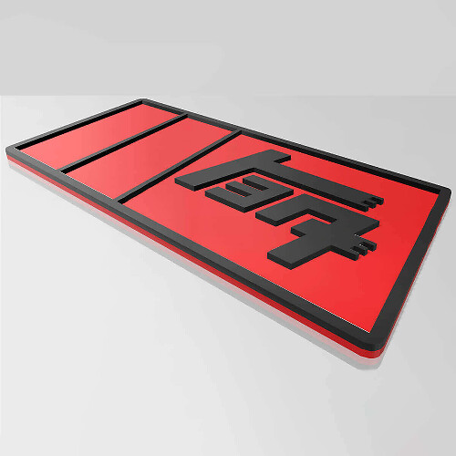 Badge d'aile 3D TEQ pour véhicules Toyota