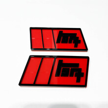 Badge TEQ 3D – Emblème de badges d’aile personnalisé pour Toyota
 3