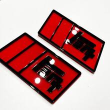 Badge TEQ 3D – Emblème de badges d’aile personnalisé pour Toyota
 7
