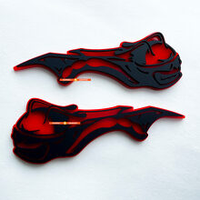 Insigne Aile 3D Scatpack Bee pour Dodge Charger & Challenger_2