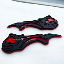 Insigne Aile 3D Scatpack Bee pour Dodge Charger & Challenger_3