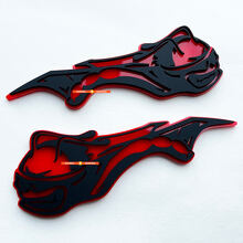 Insigne Aile 3D Scatpack Bee pour Dodge Charger & Challenger_7