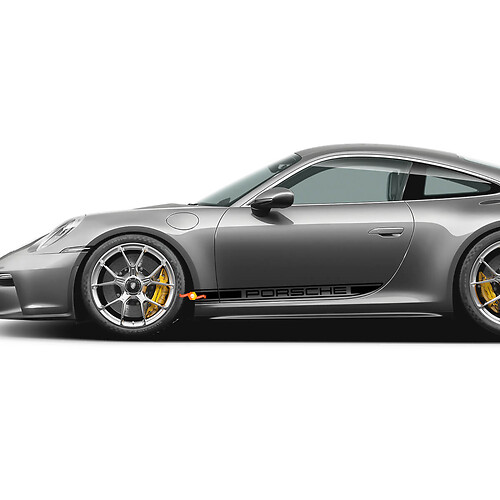 Autocollant de décalcomanie de logo latéral Porsche 911 GT3 – Graphiques en vinyle personnalisés

