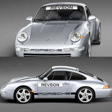 1974 Porsche 911 Racing Sticker Decal Set - Graphiques vinyles classiques pour la restauration et la personnalisation 3
 2