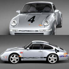 1974 Porsche 911 Racing Sticker Decal Set - Graphiques vinyles classiques pour la restauration et la personnalisation 3
 3