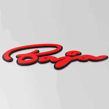 Insigne d'aile Baja Script 3D pour camion Musclecar_3