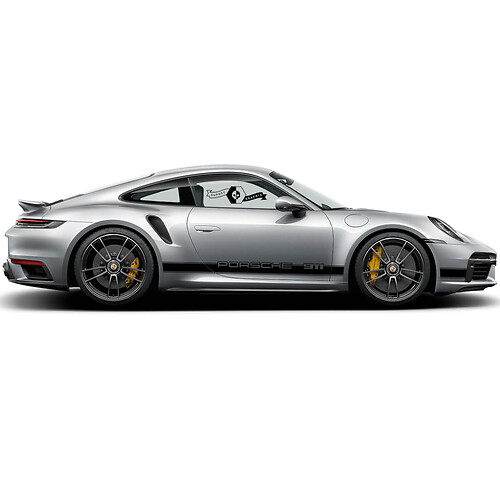 Porsche 911 Side Line Graphics - Autocollants en vinyle personnalisés pour toutes les Porsche
