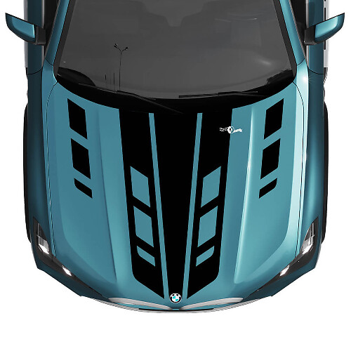 Autocollants Déco Bandes Personnalisées Capot BMW X5 G05 2