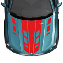 Capot BMW X5 G05 Bande d'Accent Personnalisée Autocollants Décoratifs 2
 2