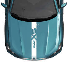 Capot central personnalisé avec bandes autocollantes pour BMW X5 G05
 3