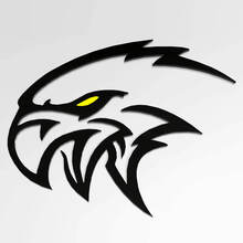 SRT Trackhawk avec badge 3D Yellow Eye - Emblème de garde-boue personnalisé pour Jeep Grand Cherokee Trackhawk
 2