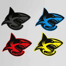 Shark Hellshark 3D Badge Insignes d'aile Emblème 2 3