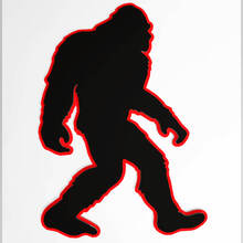 Badge 3D Yeti Sasquatch Bigfoot, emblème de garde-boue
 3