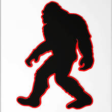 Badge 3D Yeti Sasquatch Bigfoot, emblème de garde-boue
 4