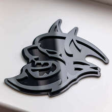 Badge d'aile Dodge Demon 3D Écussons Emblème 3 3