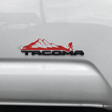Autocollant vinyle superposé Badge Sasquatch de montagne pour Toyota Tacoma_2
