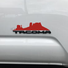 Autocollant autocollant Toyota Tacoma Mountains Arizona Canyon sur badge
 2