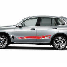 Kit d’autocollants à rayures latérales Dynamic Racing pour BMW X5 G05 - Graphiques en vinyle personnalisés
 2