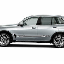 Kit d’autocollants à rayures latérales Dynamic Racing pour BMW X5 G05 - Graphiques en vinyle personnalisés
 3