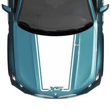 BMW X5 G05 Hood Custom Accent Stripe Decal Strobe - Autocollants graphiques en vinyle
 2