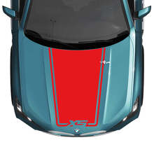 BMW X5 G05 Hood Custom Accent Stripe Decal Strobe - Autocollants graphiques en vinyle
 3