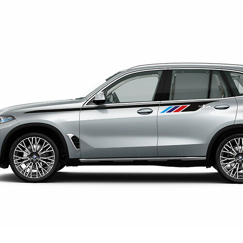 Kit de décalcomanies d'accent latéral M pour BMW X5 G05 - Autocollants en vinyle SupDec Graphix
