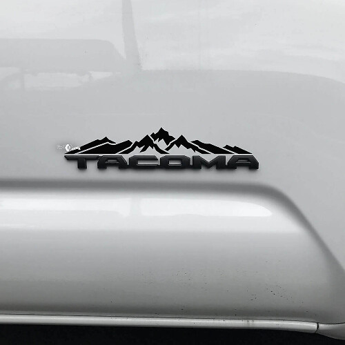 Autocollant Badge Montagnes 2 Pour Toyota Tacoma 1