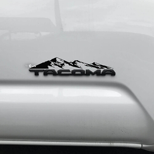 Autocollant Badge Mountains Over pour Toyota Tacoma