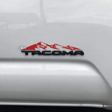 Autocollant Badge Mountains Over pour Toyota Tacoma 2