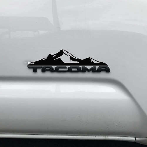 Autocollant Badge Montagnes 3 Pour Toyota Tacoma