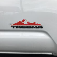 Autocollant autocollant Toyota Tacoma Mountains sur badge Tacoma 3
 2