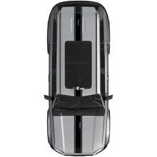 Autocollants en vinyle bandes sur capot et toit Kit graphique rallye 2 pour Toyota Land Cruiser Prado 2