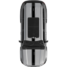 Toyota Land Cruiser Prado Hood and Sides Stripes Sport Style Decals Autocollant - Kit graphique en vinyle 2
 2