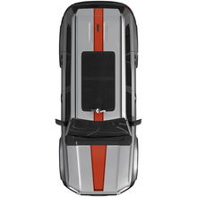 Autocollant de décalcomanies de rallye pour capot et rayures de toit Toyota Land Cruiser Prado - Kit graphique en vinyle 2
 2