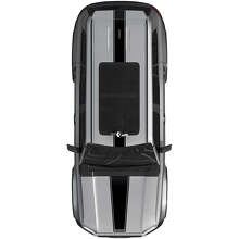 Kit d'autocollants en vinyle bande toit capot rallye pour Toyota Land Cruiser Prado 3