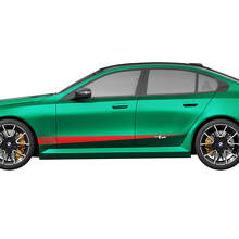 Kit de décalcomanies d'accentuation pour portières latérales Autocollant en vinyle pour Bmw Série 5 G60 M5 G90
 3