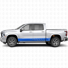 Bandes vinyles à créneaux décalés pour porte et panneau latéral pour Chevrolet Silverado 1500 Nouvelle Génération 2027_5