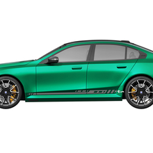 Kit de décalcomanies de course à rayures latérales pour BMW Série 5 G60 M5 G90 - Autocollants en vinyle SupDec Graphix
 3