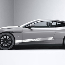 Autocollants latéraux en vinyle pour portes latérales en nid d'abeille Aston Martin DB11 2
 2